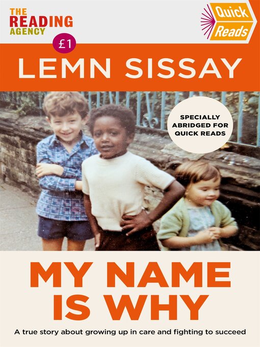 Title details for My Name Is Why by Lemn Sissay - Wait list